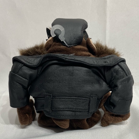 Warner Bros. 9” Taz Motorcycle Biker Beanie Plush Tazmanian Devil Looney Tunes - Picture 7 of 10